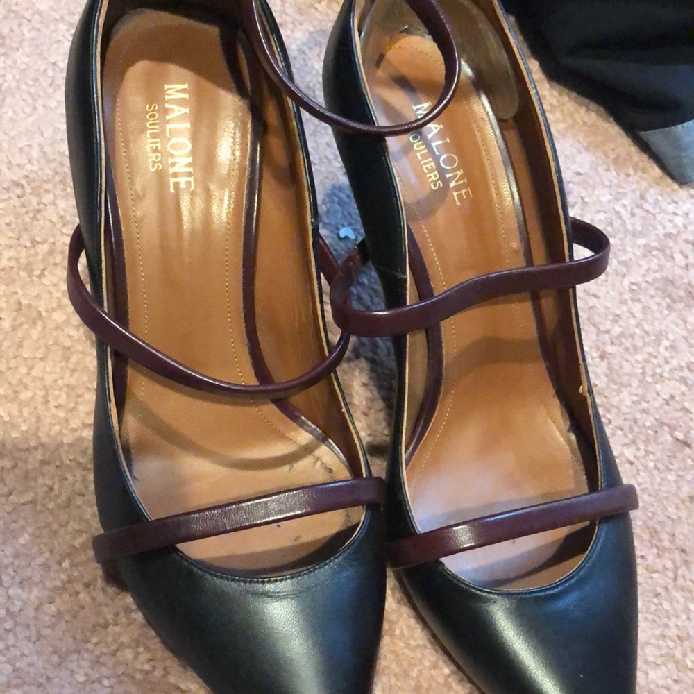 Malone Souliers strappy pumps